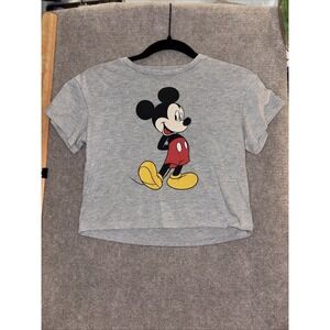 Disney Mickey Mouse T-shirt Size Medium 7-8 Grey